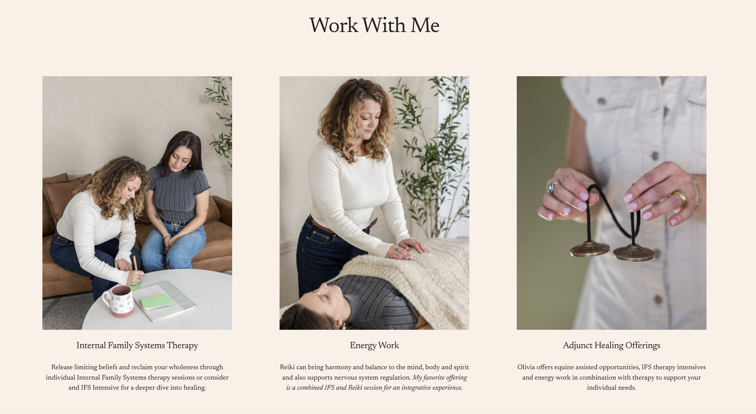 personal brand photo website